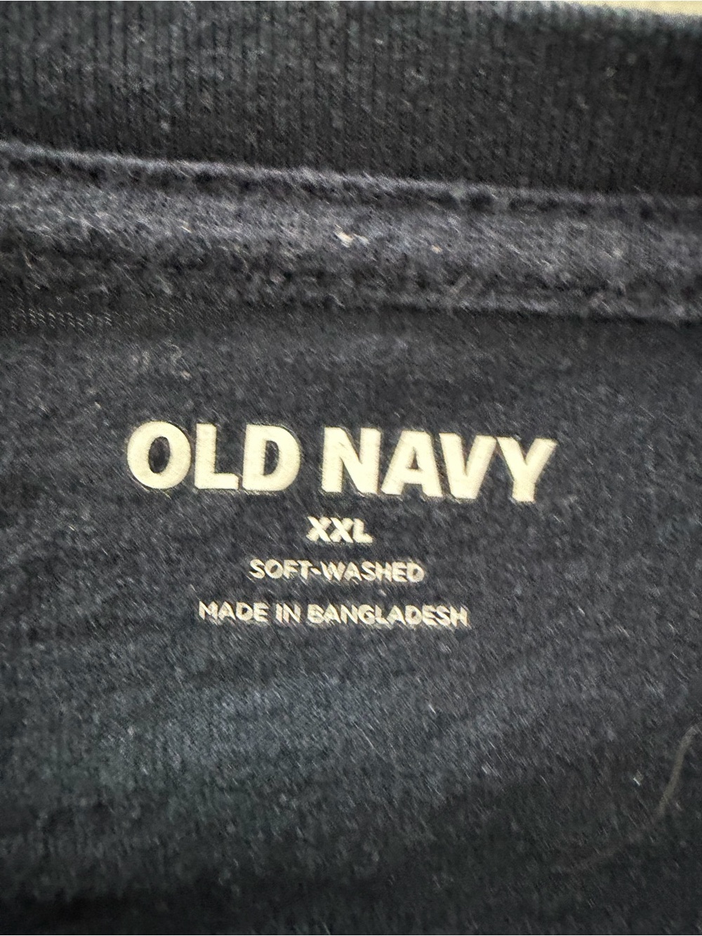 Old Navy Navy Blue Anchor-Print Short Sleeve Soft Tee - XXL - Picture 2 of 3